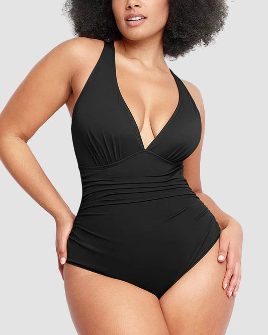 Sculpted Confidence Plunge Swimsuit
