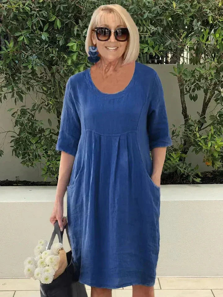 Effortless Chic Pocket Dress