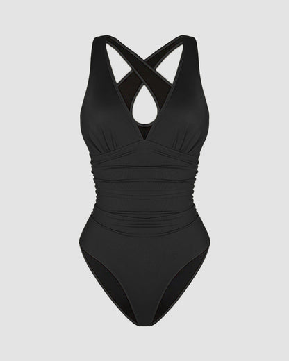 Sculpted Confidence Plunge Swimsuit
