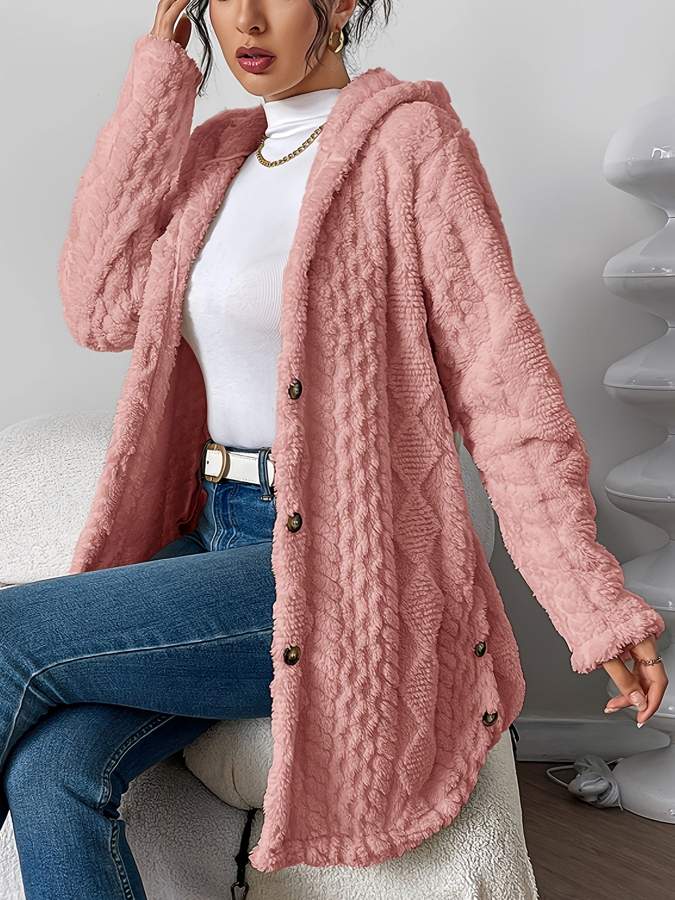 Cozy-Fleece Cardigan