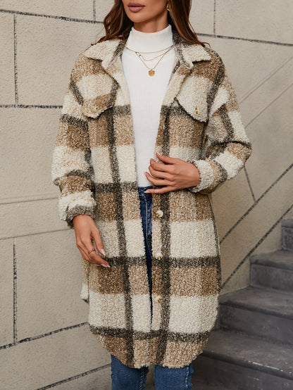 Polished Plaid Jacket