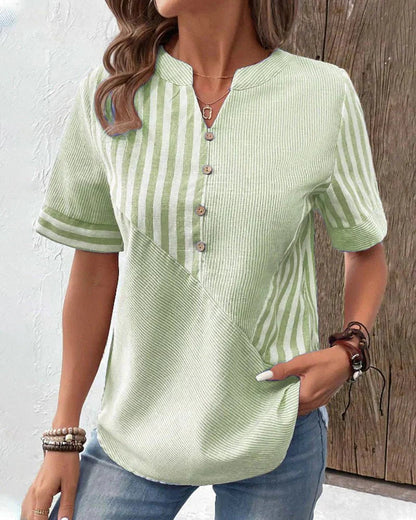 Soft-Stripes Blouse