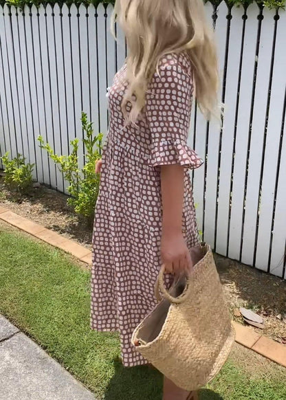 Breezy Polka Dot Summer Dress