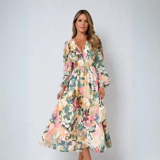 Effortless Boho-Chic Maxi Dress