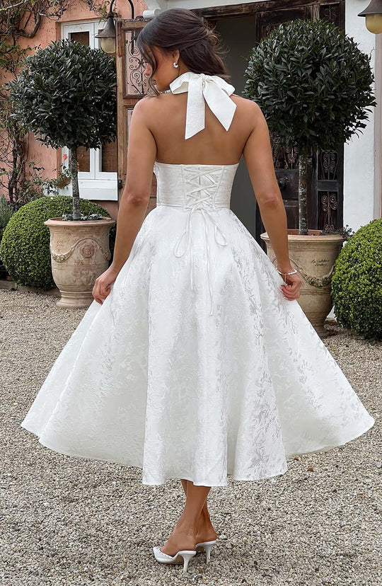 Effortless Romantic Midi Dress