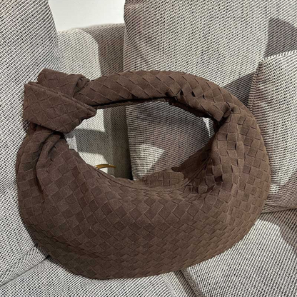 Chic Braided Handbag With Space