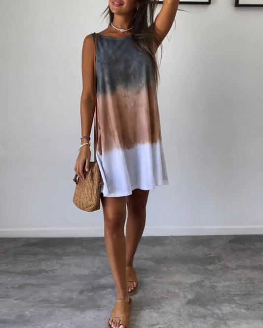Effortlessly Chic Tie Dye Dress