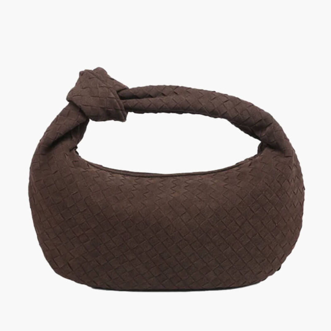 Chic Braided Handbag With Space