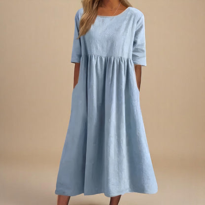 Breezy Cotton Dress for Effortless Days