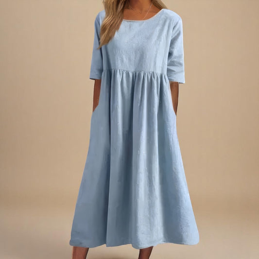 Breezy Cotton Dress for Effortless Days