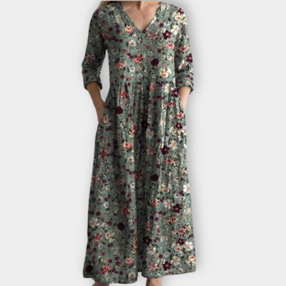 Effortless Floral Day Dress