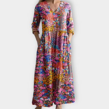 Effortless Floral Day Dress