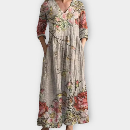 Effortless Floral Day Dress