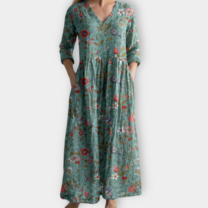 Effortless Floral Day Dress
