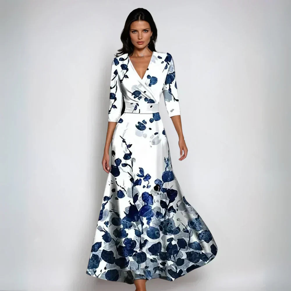 Confident Elegance Wrap Dress