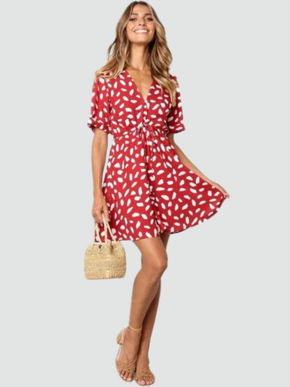 Flattering Summer Mini Dress