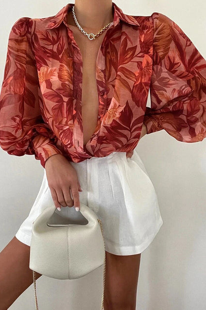 Effortless Elegance Floral Blouse