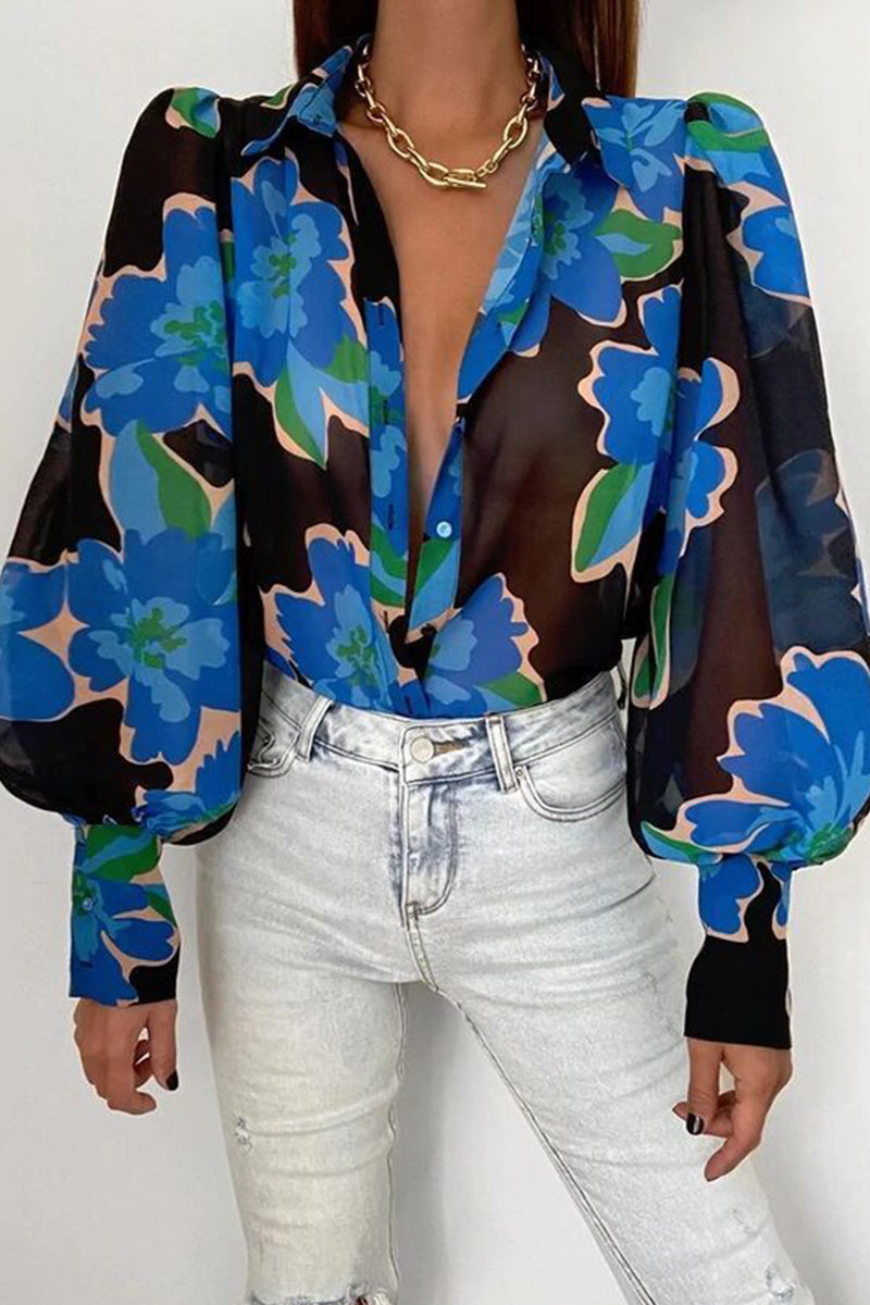 Effortless Elegance Floral Blouse