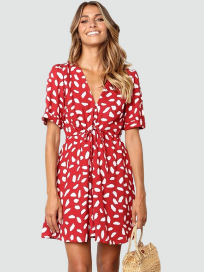Flattering Summer Mini Dress