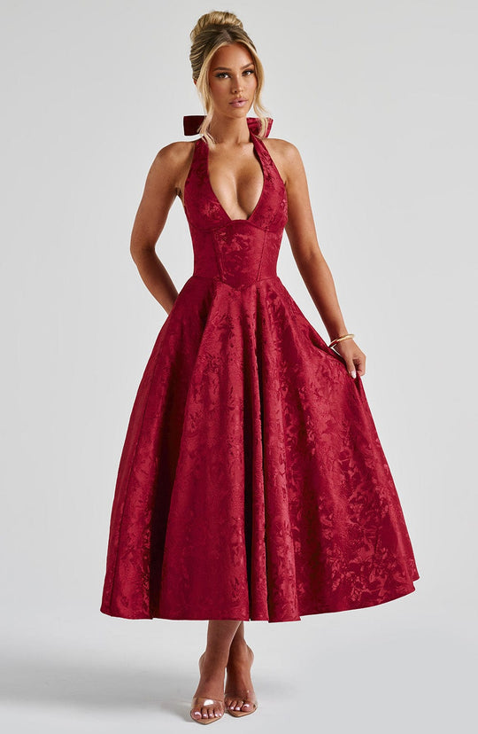 Effortless Romantic Midi Dress