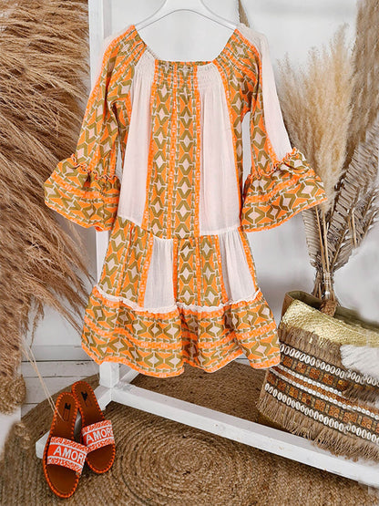 Effortless Boho Mini Dress