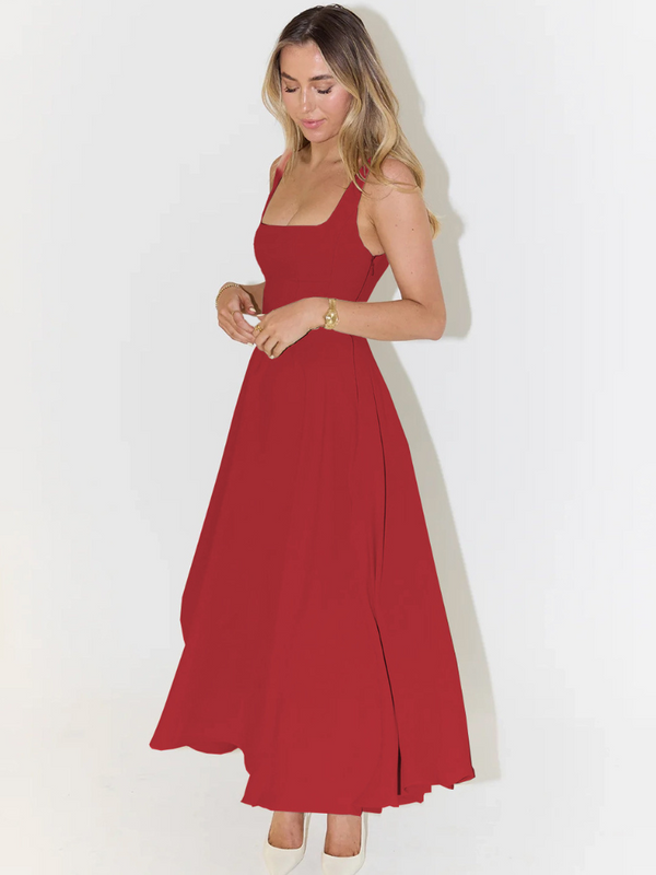Figure Enhancing Midi Dress