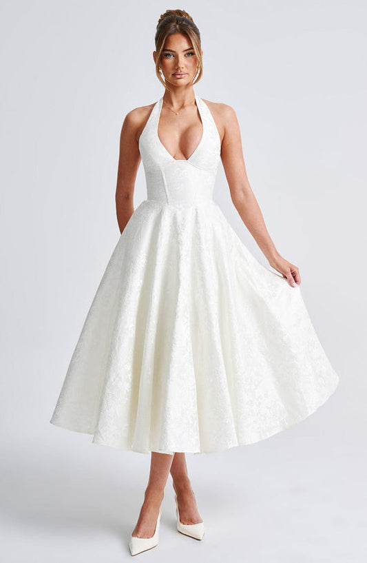 Effortless Romantic Midi Dress