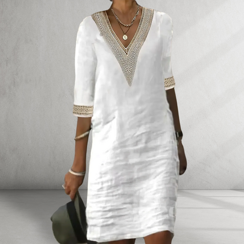 Effortless Summer Linen Dress