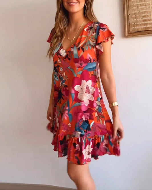 Effortless Summer Floral Dress