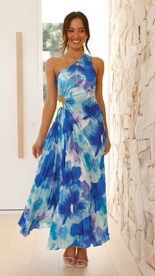Head-Turning Floral Maxi Dress