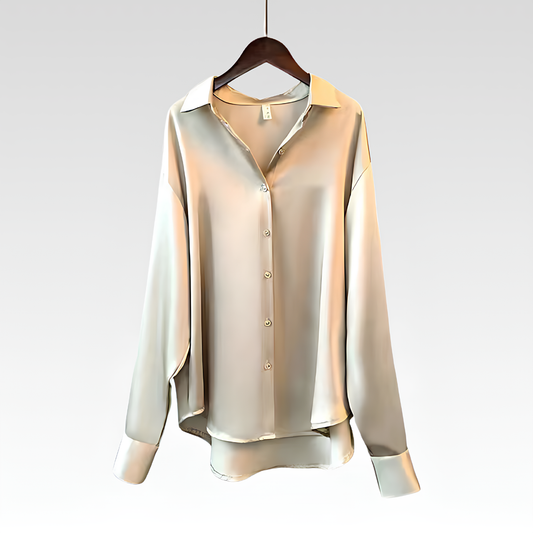Elegant Satin Comfort Shirt