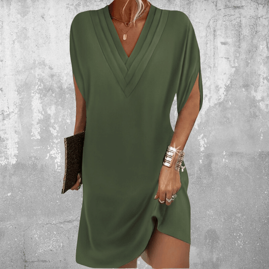 Effortless Tummy Elegance Dress