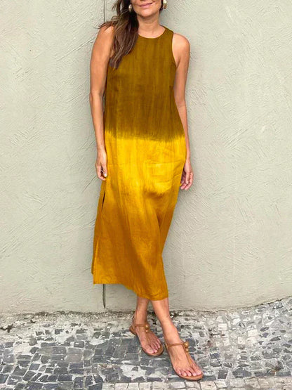 Breezy Gradient Chic Dress