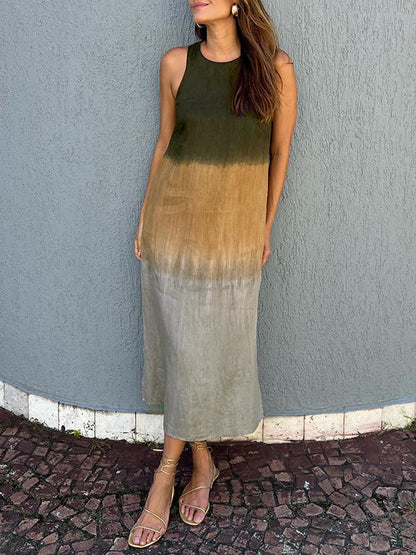 Breezy Gradient Chic Dress