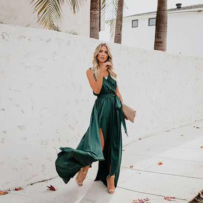 Elegant Summer Halter Dress
