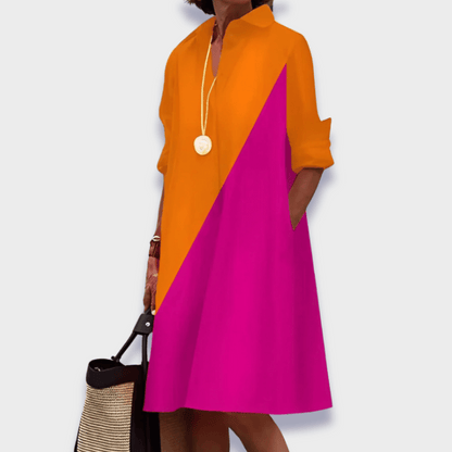 Effortless Comfort Polo Dress