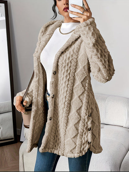 Cozy-Fleece Cardigan