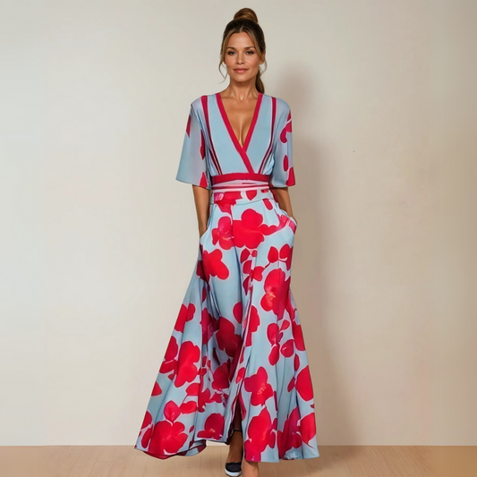 Confidently Elegant Floral Dress
