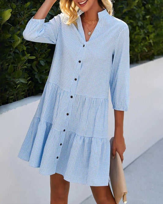 Effortless-Elegance Midi Dress