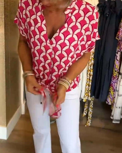 Effortless Chic Geometric Top