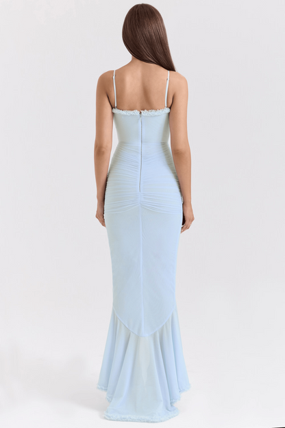 Flattering Celebration Ruffle Gown