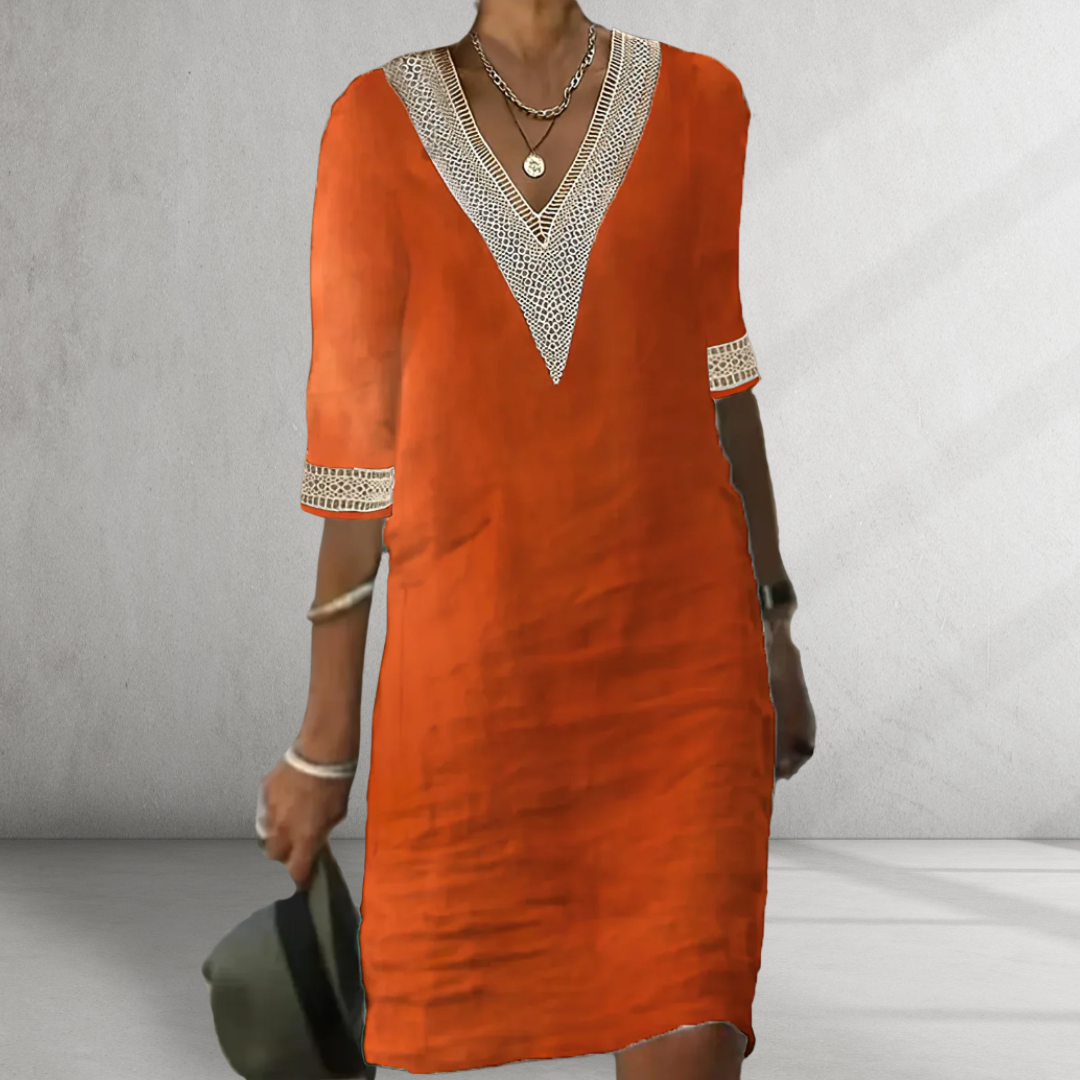 Effortless Summer Linen Dress
