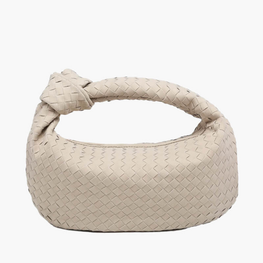 Chic Braided Handbag With Space