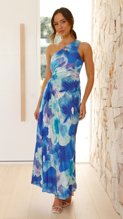 Head-Turning Floral Maxi Dress