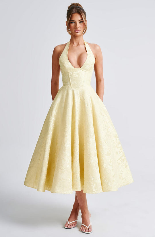 Effortless Romantic Midi Dress