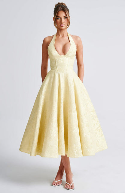 Effortless Romantic Midi Dress