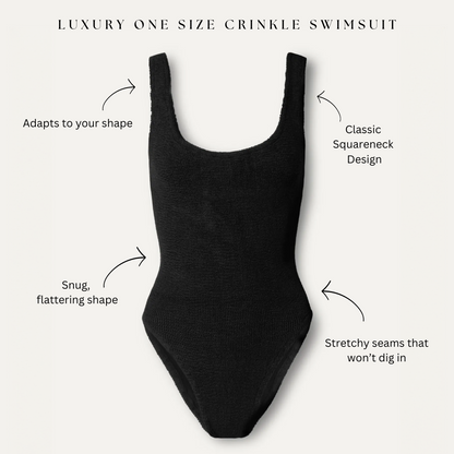 Luxurious Shape-Adaptive Swimsuit