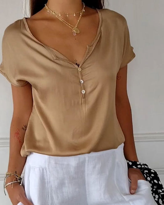 Radiant Summer Comfort Blouse