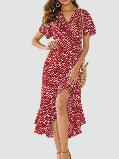 Effortlessly Chic Boho Floral Maxi Dress