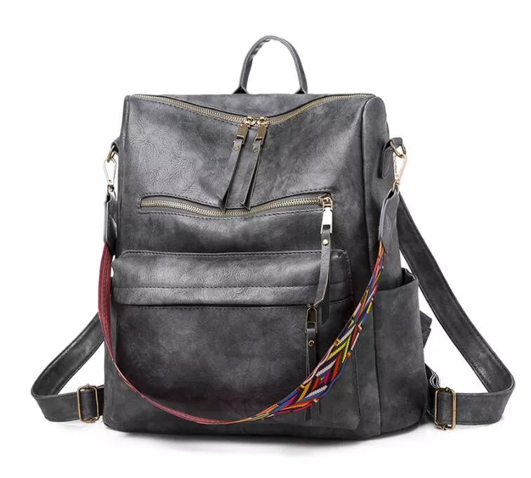 Premium Leather Backpack for Everyday Sophistication